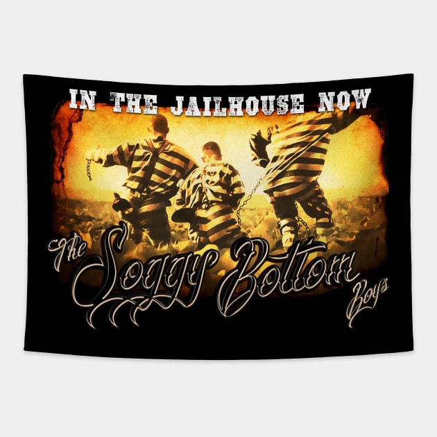 soggy bottom boys design Tapestry by HellwoodOutfitters