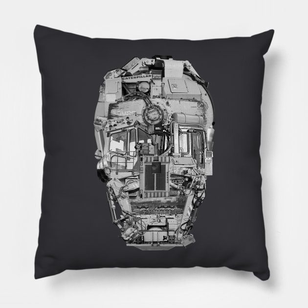 Build Skull Pillow by TurkeysDesign