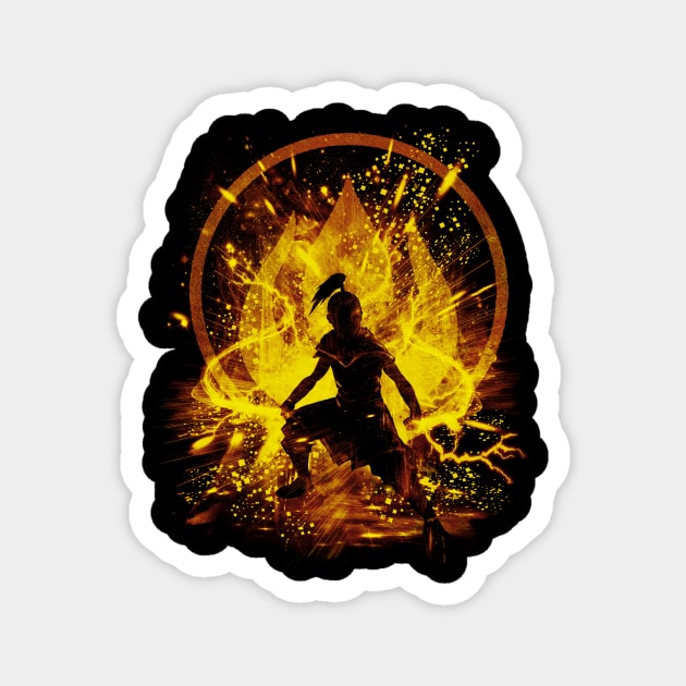 fire prince Magnet by kharmazero