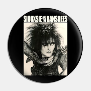 Siouxsie and the Banshees Pioneering Sound Pin