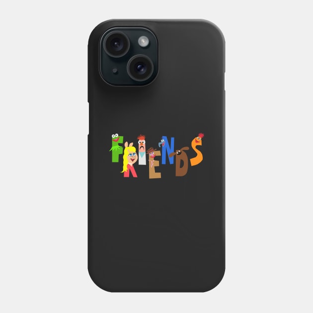 muppet friends Phone Case by wolfmanjaq