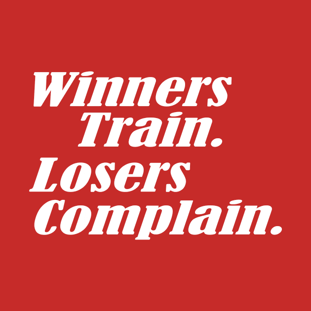 Winners Train by Brobocop