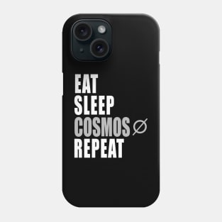 Eat Sleep Cosmos Repeat Phone Case