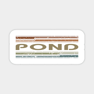 Pond Retro Lines Magnet