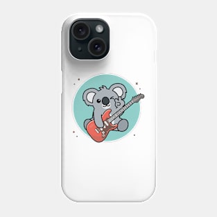 Rock star koala Phone Case