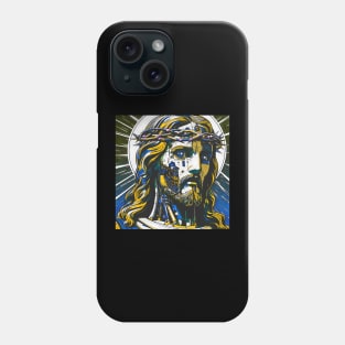 Cyborg Jesus Phone Case
