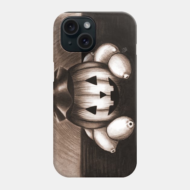 Halloween orange Phone Case by rosg89