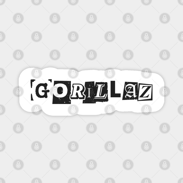 Gorillaz Magnet by graphictone