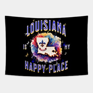 Louisiana is my Happy Place Tapestry