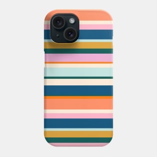 Fresh Summer Colorful Striped Pattern Phone Case