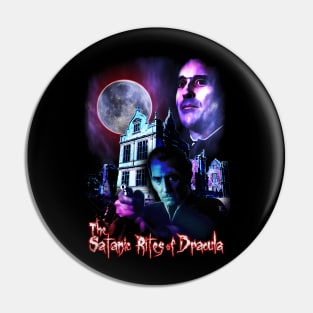 Satanic Rites Of Dracula Design Pin