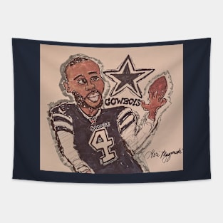 Dallas Cowboys Dak Prescott Tapestry