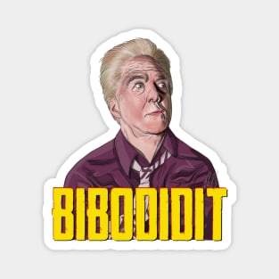 Dick Tracy: Mumbles says "BIBODIDIT" Magnet