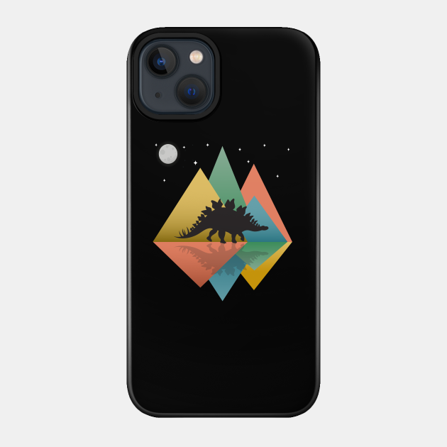 Dinosaur - Stegosaurus - Dinosaur - Phone Case