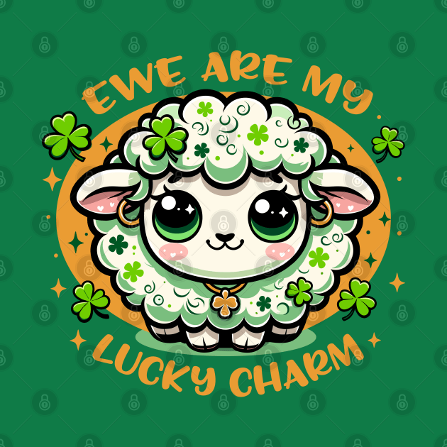 Lucky Charm Sheep - St. Patrick's Day Themed by Kicosh