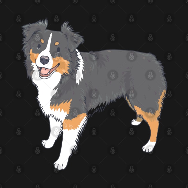 Black Tricolor Toy Aussie by Csieben