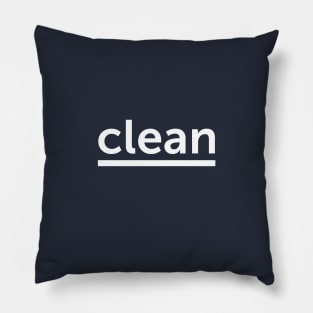 Clean Pillow