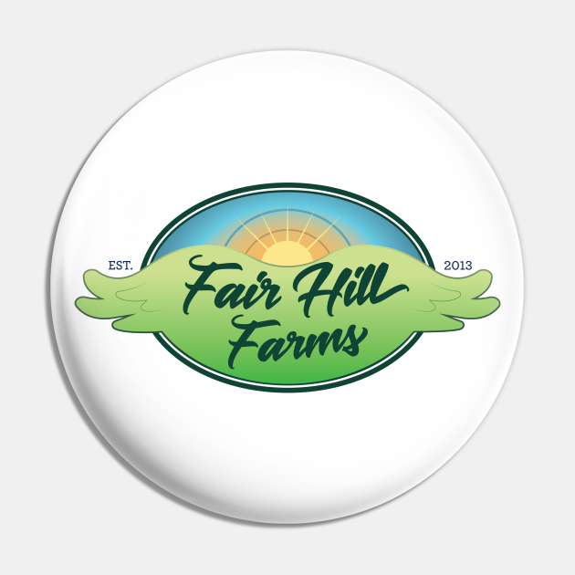 Fair Hill Farms Logo • Color Fair Hill Farms Pin TeePublic