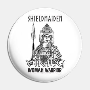 Shieldmaiden: Viking Woman Warrior - Vikings Pin