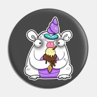 Creepies- Yeti Pin