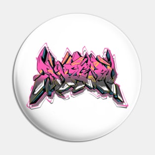 Graffiti Art Janegara Pin