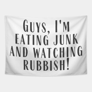 Eating Junk Tapestry