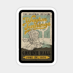 Gruene Hall June 26 1976 Magnet