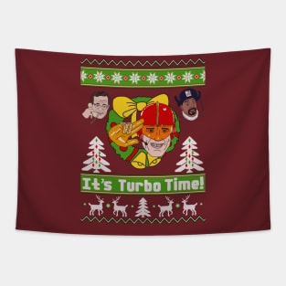 Jingle All the Ugly Sweaters Tapestry