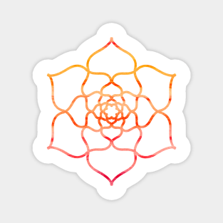 Flower Mandala Magnet