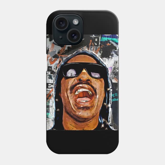 Stevie wonder pop art Phone Case by PrintstaBee