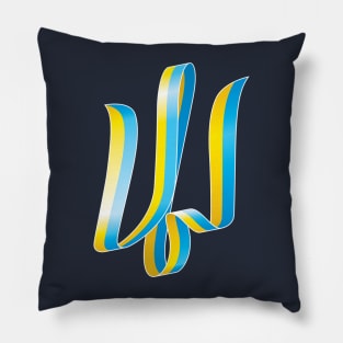 Stylized Ukrainian crest Pillow