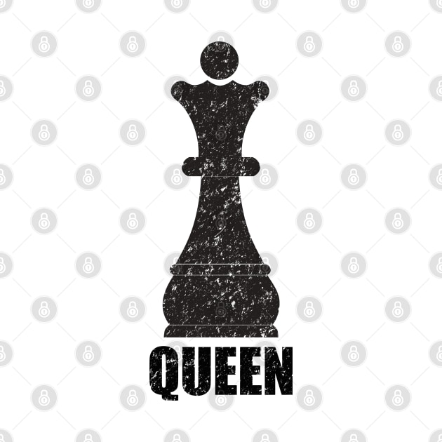 Chess - Chess Piece Queen by Kudostees