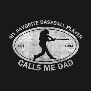 baseball dad gift T-Shirt