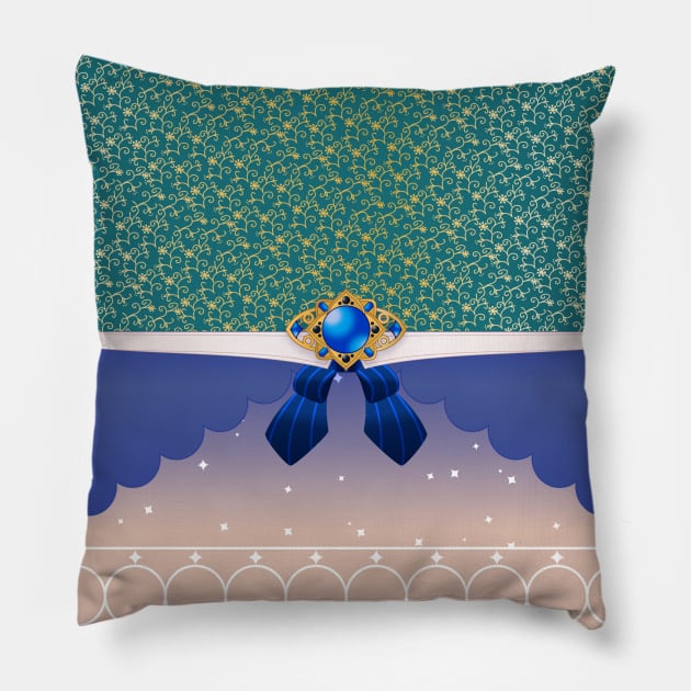 Hololive Indonesia - Moona Hoshinova Independence Day Pillow by naderu