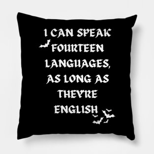 Language Lessons Pillow