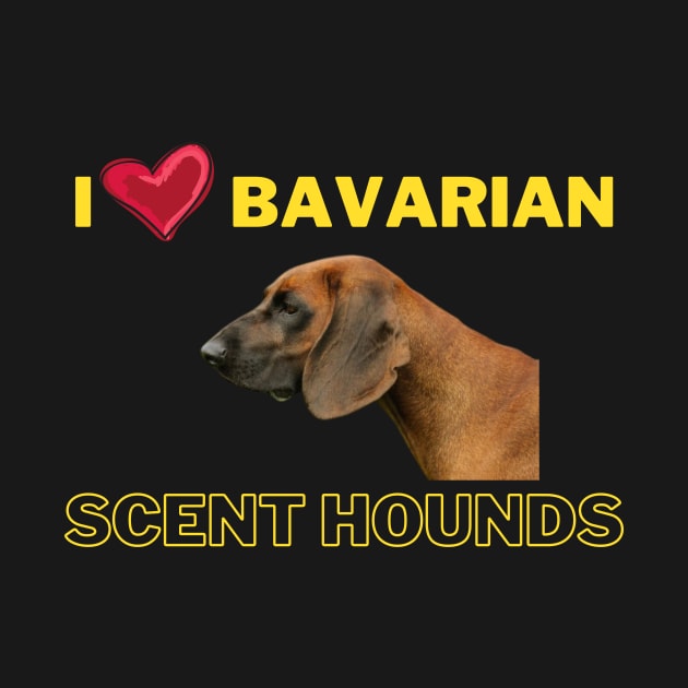 I Love Bavarian Scent Hounds by greygoodz