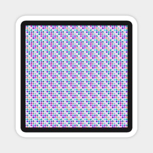 Holographic, glitter small polka dots Magnet