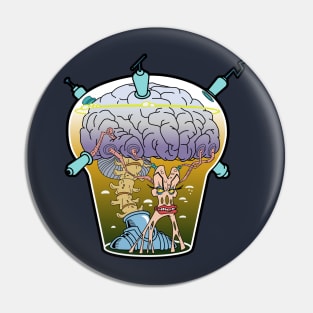 Captain N Mother Brain Pin