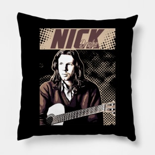 Nick Drake Pillow