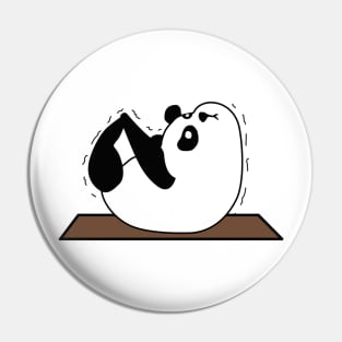 Panda yoga funny pose Pin