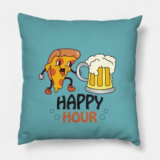 Pizza & Beer Combo | Happy Hour Pillow