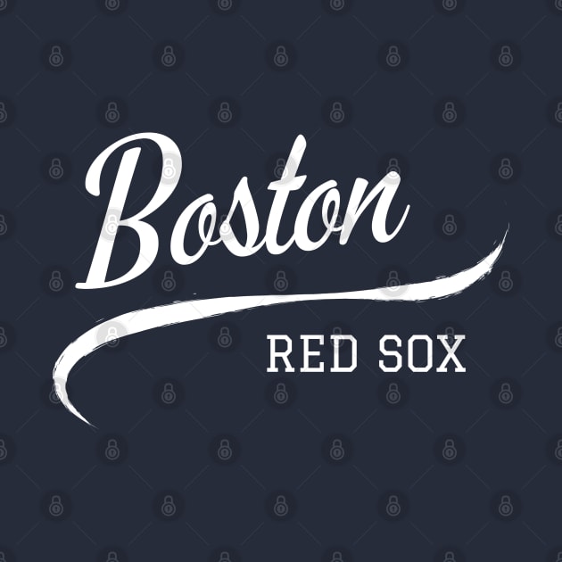 Red Sox Vintage by CityTeeDesigns