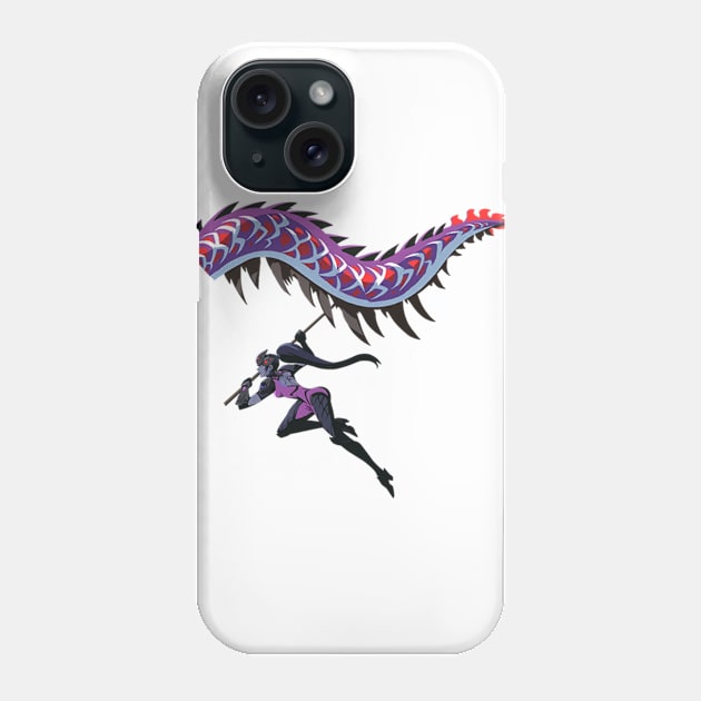 Widowmaker Dragon Dance Phone Case by Genessis