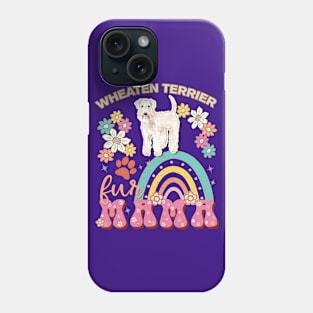 Wheaten Terrier  Fur Mama, Wheaten Terrier  For Dog Mom, Dog Mother, Dog Mama And Dog Owners Phone Case