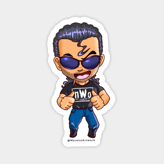 Chibi Scott Hall tribute Magnet by MorenoArtwork