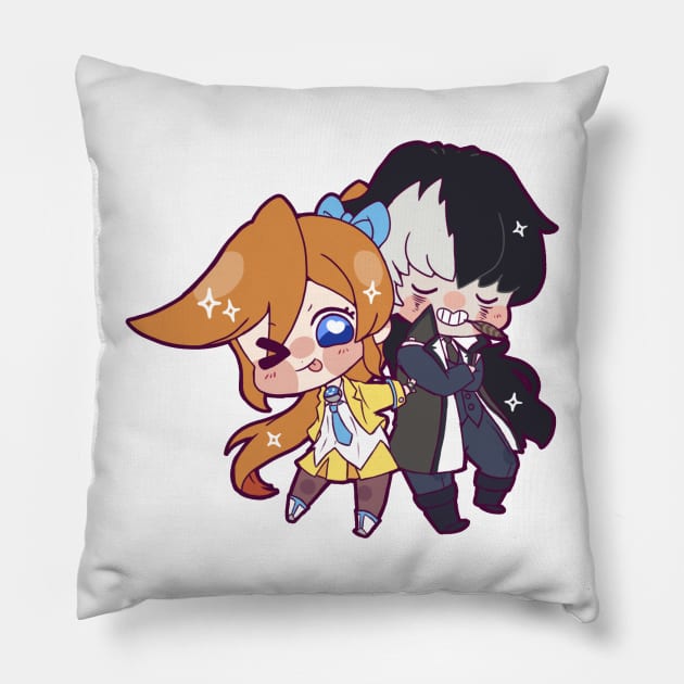 ATHENA & BLACKQUILL Pillow by Potaaties