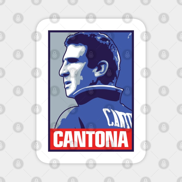 Cantona - FRANCE Magnet by DAFTFISH