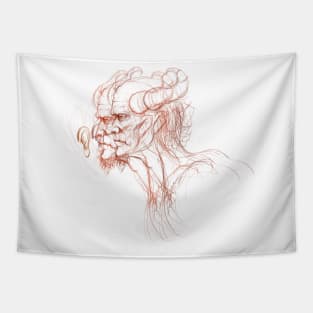 Shakespeare Othello Sketch Tapestry