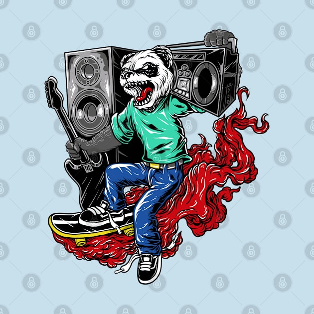 Panda Skate Music by Mako Design 