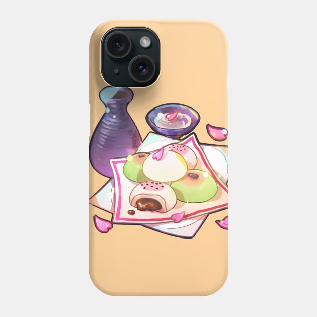 Mochi Phone Case by Clivef Poire